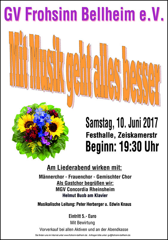 Liederabend 2017